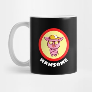 Hamsome - Pig Pun Mug